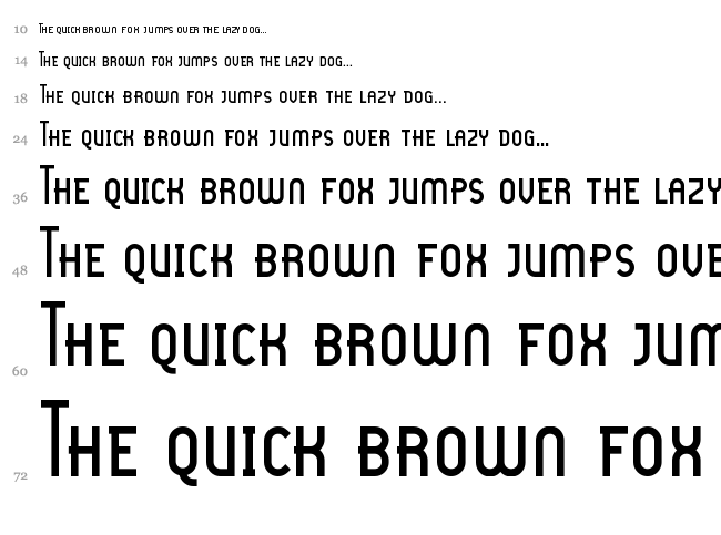 Lady Ice font waterfall