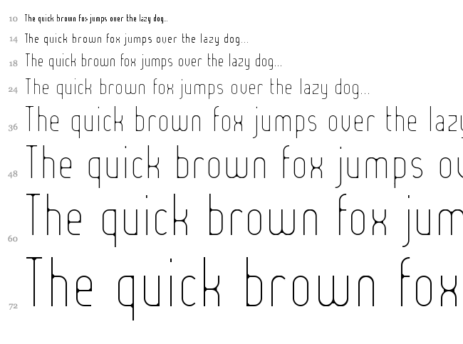 Lady Ice font waterfall