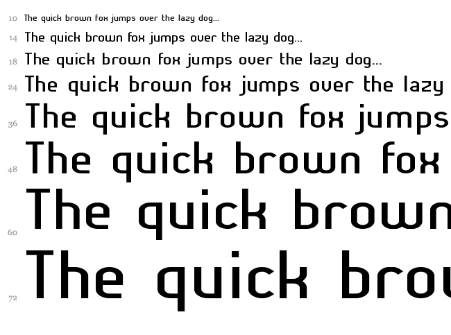 Lady Ice font waterfall