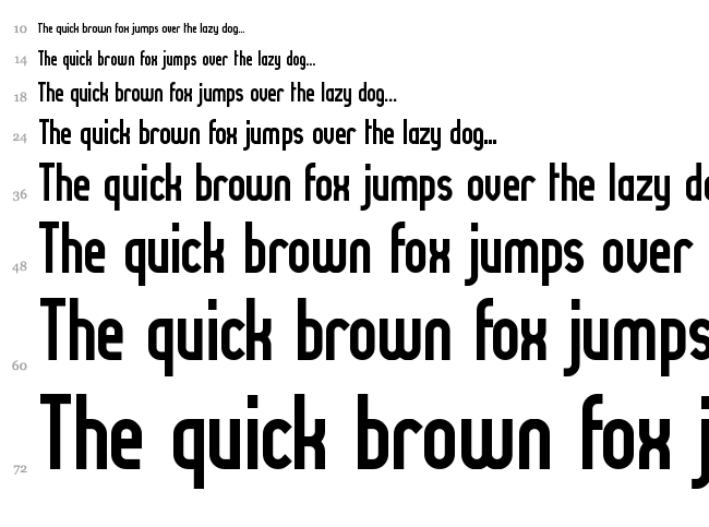Lady Ice font waterfall