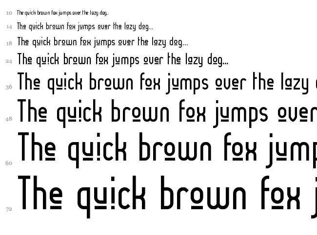 Lady Ice font waterfall