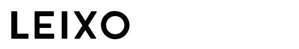 Leixo font