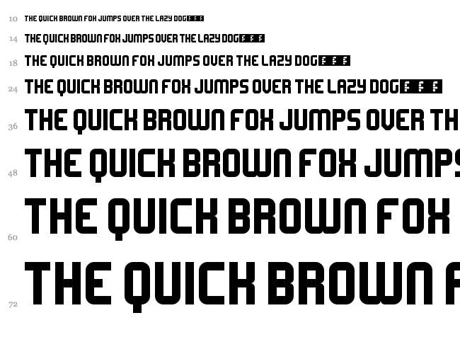 Lemons font waterfall