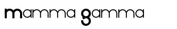 Mamma Gamma font
