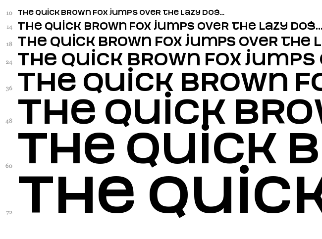 Manophiser font waterfall