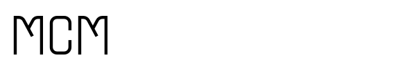 MCM font