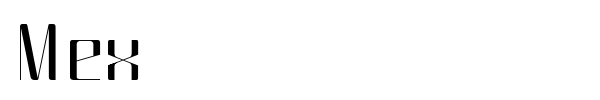 Mex font