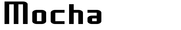 Mocha font