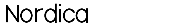Nordica font