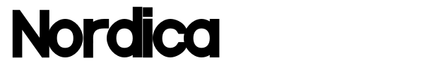 Nordica font preview