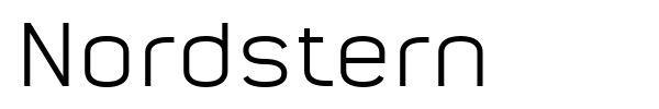 Nordstern font