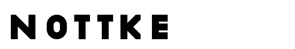 Nottke font preview