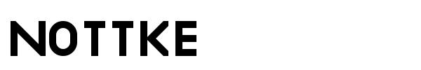 Nottke font preview