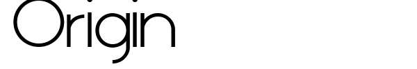 Origin font preview
