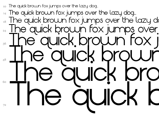 Origin font waterfall
