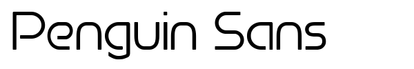 Penguin Sans font