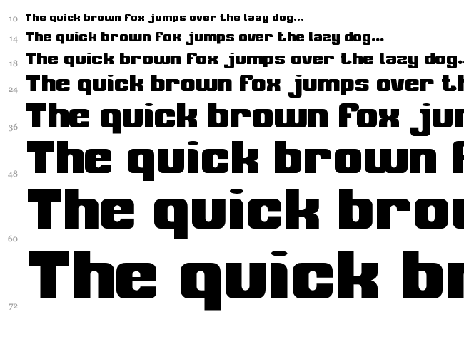 Philosophy font waterfall