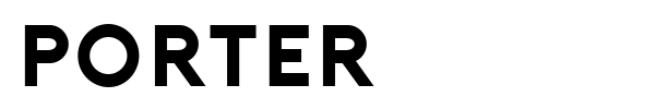 Porter font