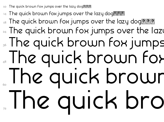 Prestij font waterfall