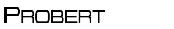 Probert font