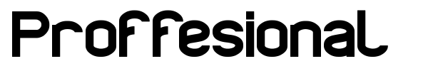 Proffesional font