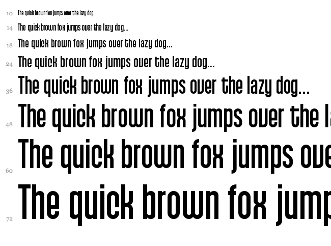 Qhytsdakx font waterfall