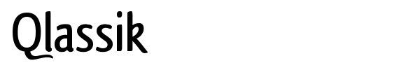 Qlassik font