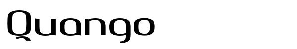 Quango font