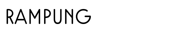 Rampung font