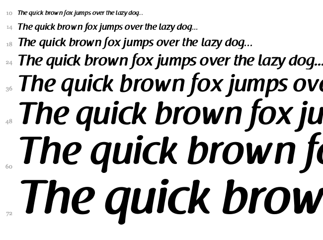 Raspoutine font waterfall