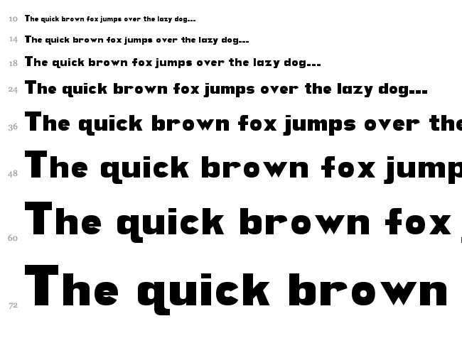 Ravenwood font waterfall