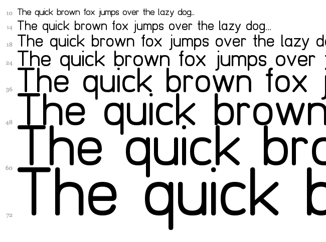 Redring 1969 font waterfall