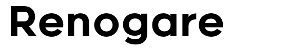 Renogare font