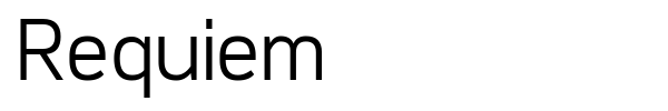 Requiem font