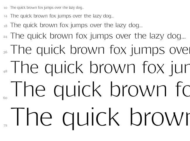 Resagokr font waterfall