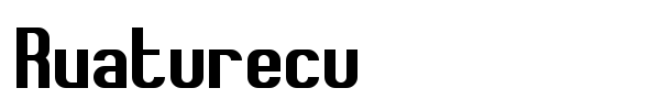 Rvaturecu font
