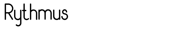 Rythmus font