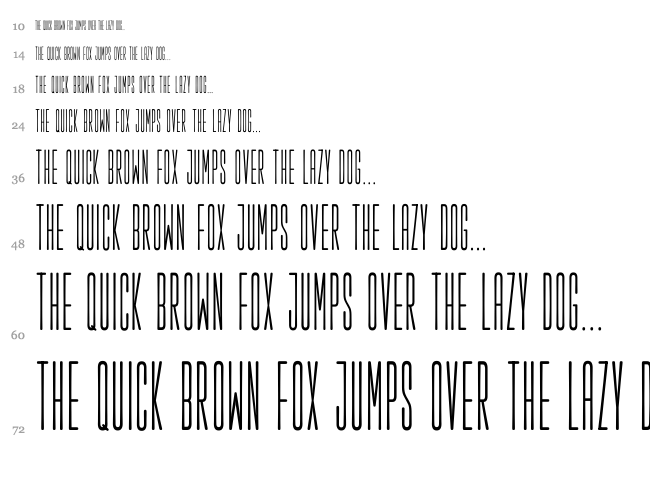 Salopiot font waterfall