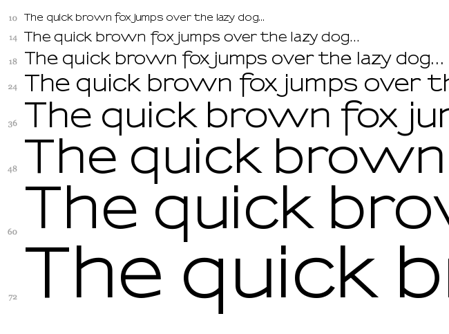 Sansumi font waterfall