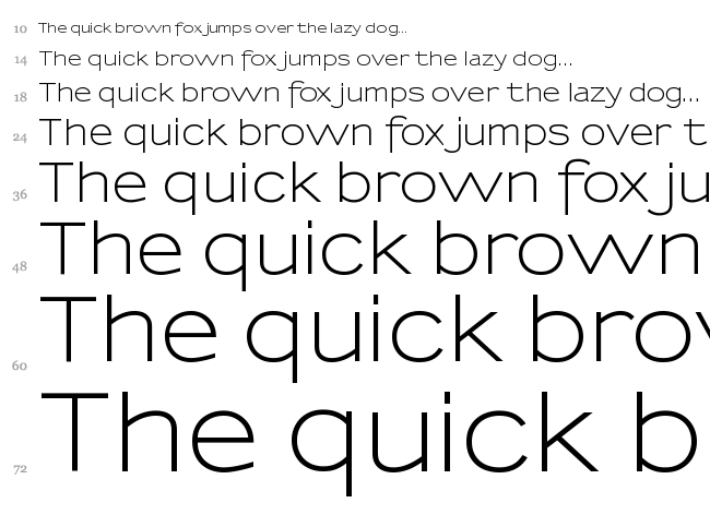 Sansumi font waterfall