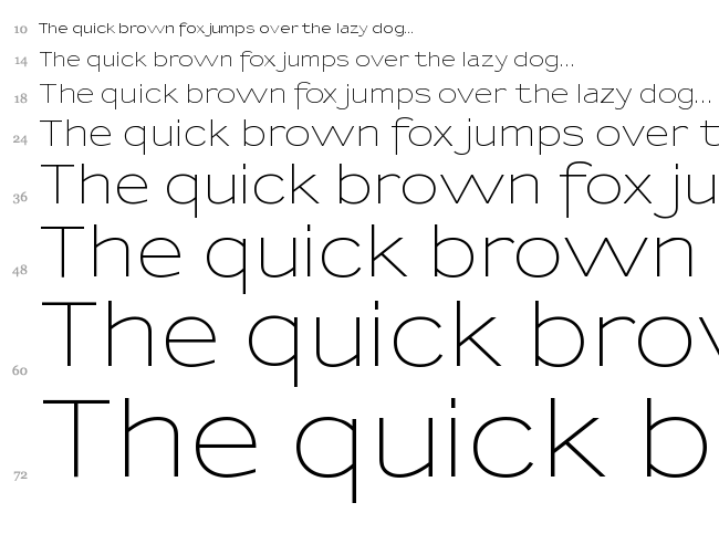 Sansumi font waterfall