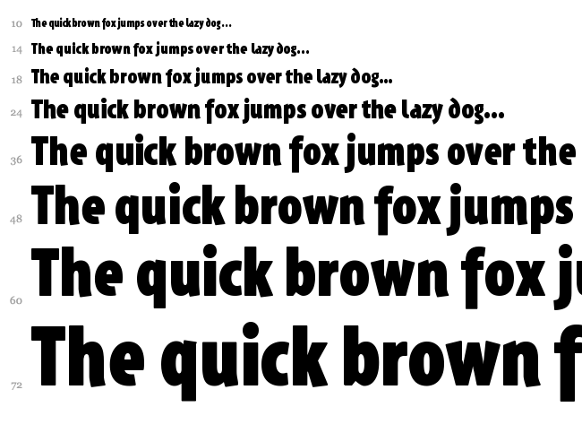 Santana font waterfall