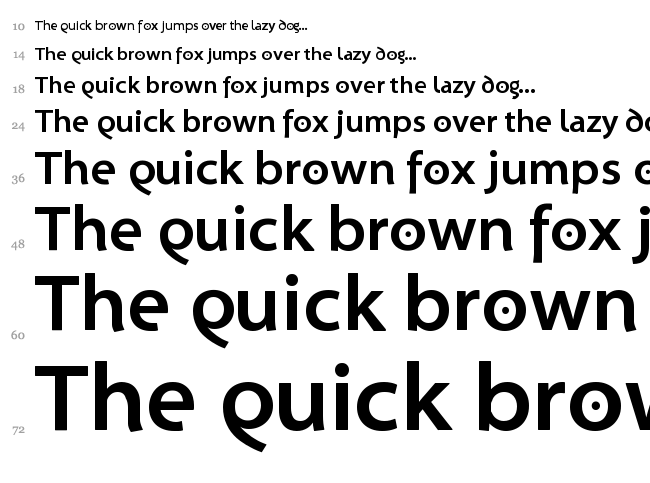 Santana font waterfall