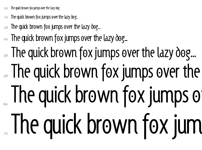 Santana font waterfall