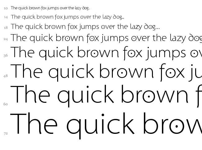 Santana font waterfall