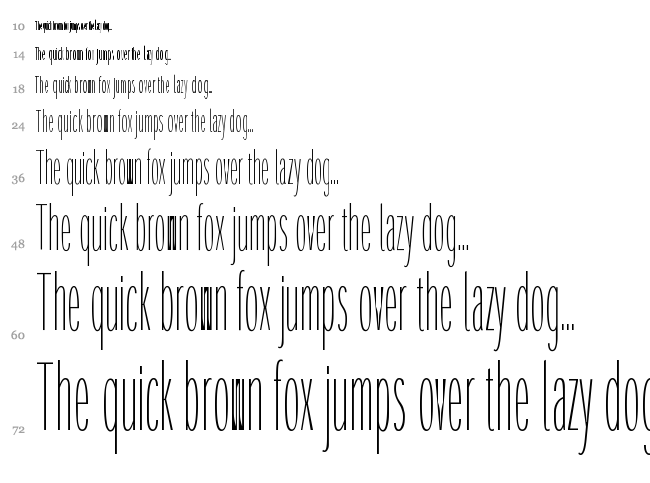 Santana font waterfall