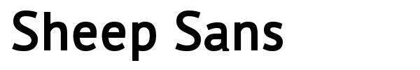 Sheep Sans font