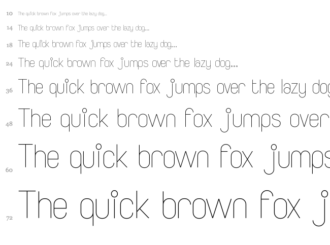 Smiley font waterfall