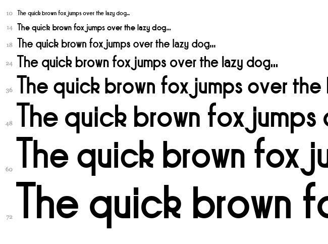 Sornette font waterfall