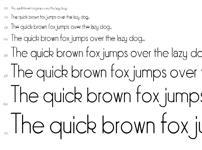Sornette font waterfall